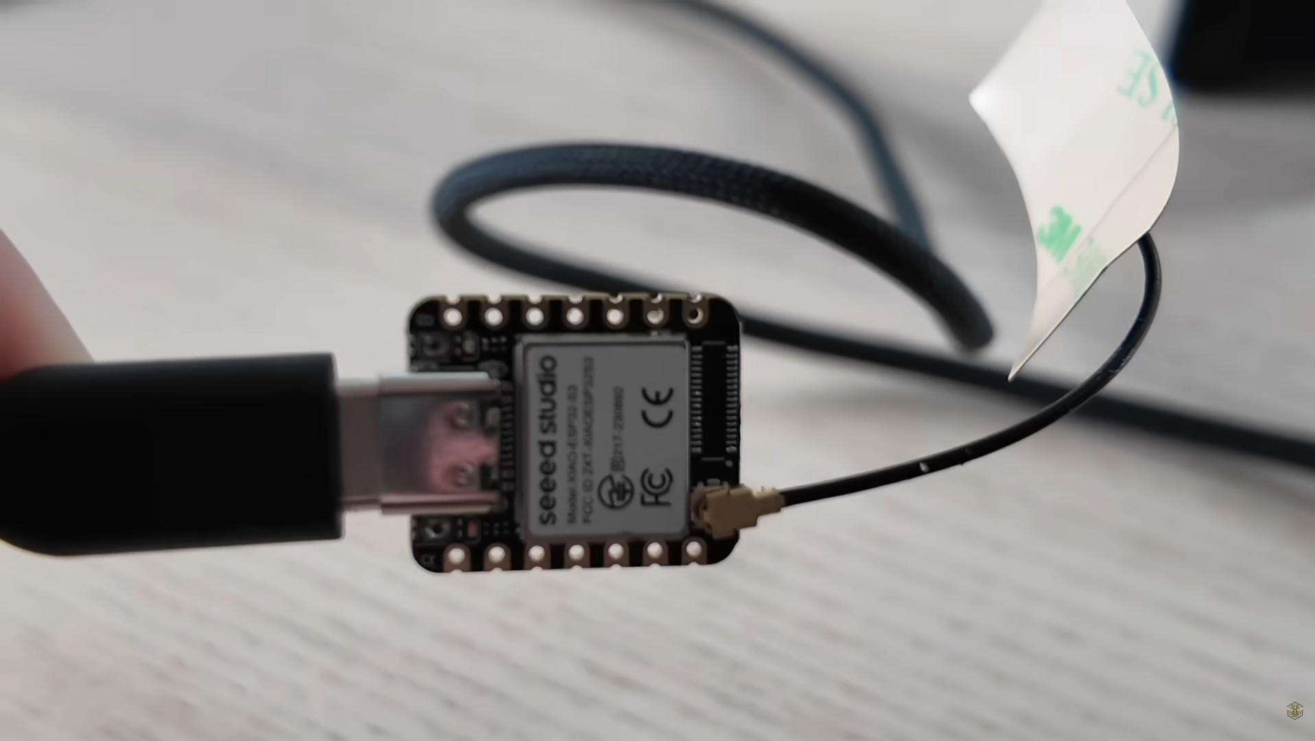 The Wi-Fi sensing device Cyb3rMaddy uses in her demonstration