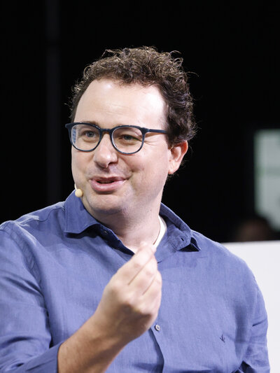 Dario Amodei, CEO of Anthropic, at TechCrunch Disrupt 2023