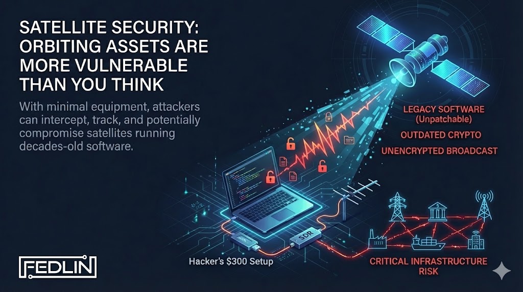 Satellite Security: Why Orbiting Assets Are More Vulnerable Than You Think