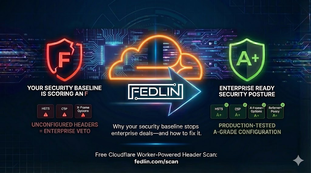 Your Security Headers Are Probably Failing. Here's How to Check (Free).